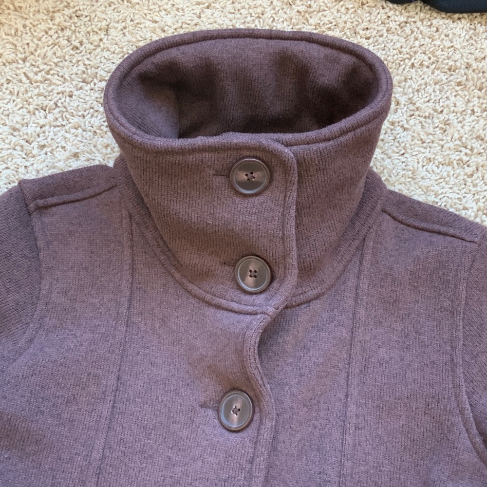 Patagonia Women's Better Sweater Jacket, Long Pea Coat, Size Small - Picture 6 of 12